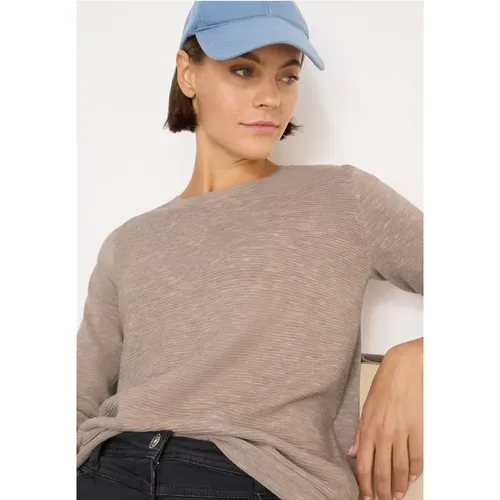 Strukturpullover - cecil - Modalova