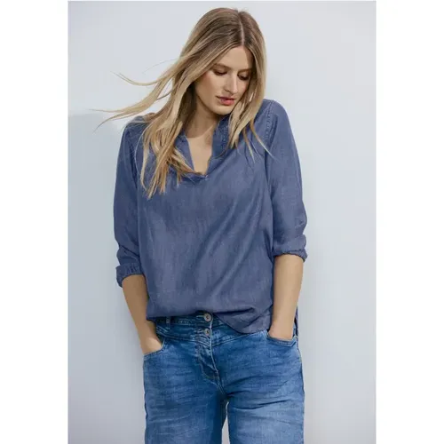 Jeans Look Bluse - cecil - Modalova