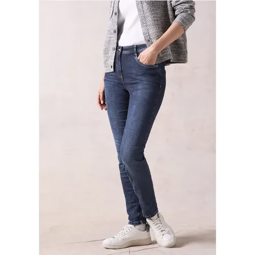 Jeans im Slim Fit - cecil - Modalova