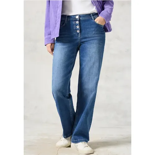 Wide Leg Jeans - cecil - Modalova