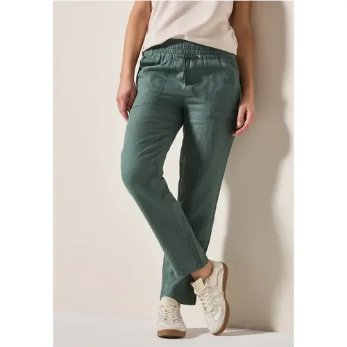 Leinenhose im Casual Fit - cecil - Modalova