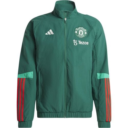 Prematch Joggingjacke Manchester United 2023/24 - Adidas - Modalova