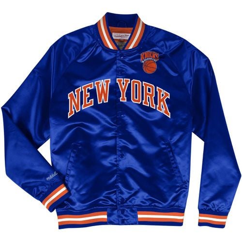 Leichte Jacke aus Satin New York Knicks - Mitchell & Ness - Modalova