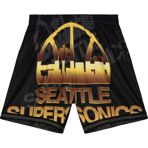 Shorts Seattle Supersonics NBA Big Face 4.0 Fashion - Mitchell & Ness - Modalova