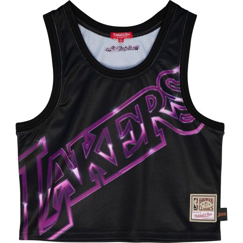 Damen-Cropped Trikot LA Lakers big face 4.0 - Mitchell & Ness - Modalova