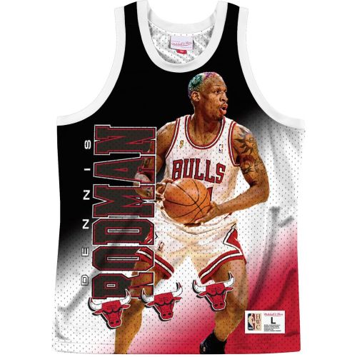 Jersey Chicago Bulls behind the back Dennis Rodman - Mitchell & Ness - Modalova