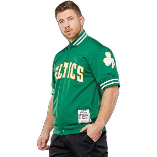 Camicia Boston Celtics nba authentic shooting - Mitchell & Ness - Modalova