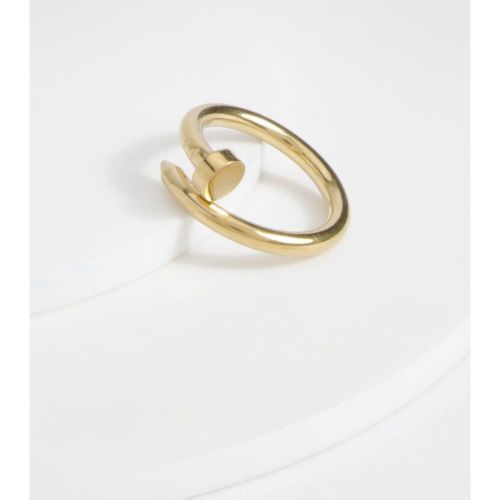 Anillo Resistente Al Agua Con Detalle De Rosca - boohoo - Modalova