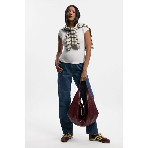 Jeans Mom Premaman a vita alta - boohoo - Modalova