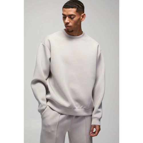 Sweat oversize à bordures contrastantes - S - Boohooman - Modalova