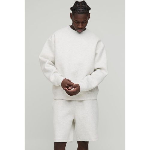 Survêtement oversize à bordures contrastantes - S - Boohooman - Modalova