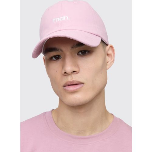 Cappello da baseball con logo Man - boohoo - Modalova