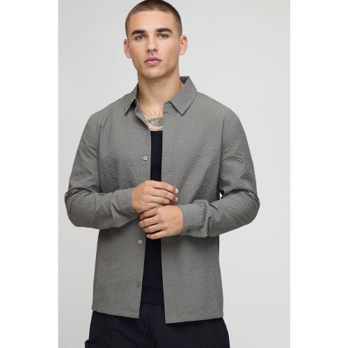 Regular Fit al Seersucker Shirt - Technic - Modalova