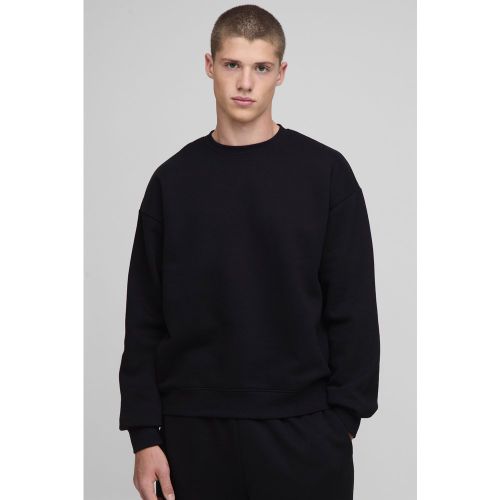 Sweat oversize basique à col ras du cou - S - Boohooman - Modalova