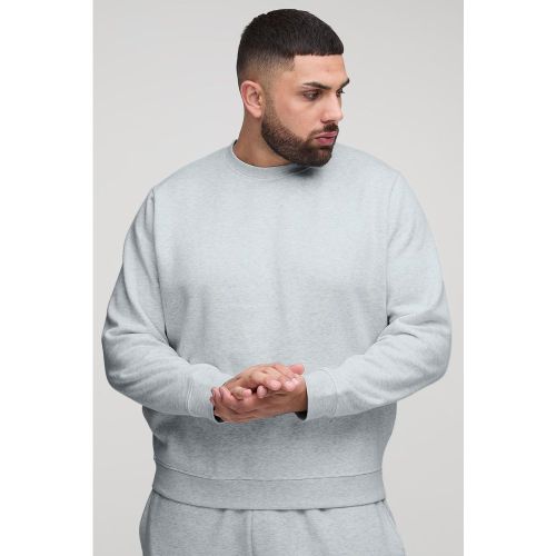 Grande taille - Sweat droit basique à col ras du cou homme - 2XL - Boohooman - Modalova
