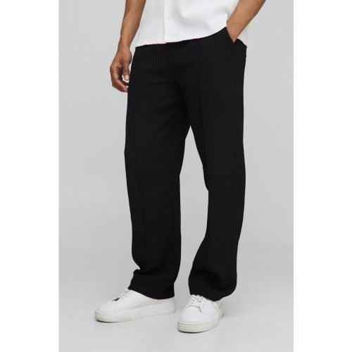 Elasticated Waist Relaxed Fit Pleated Trouser - Swap your denim for trousers for extra style points. Put aside your jeans for a day and go for a pared - CMM16269-105-30 - Modalova