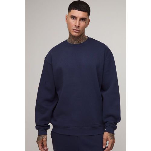 Tall - Sweat basique oversize à col ras du cou homme - 2XL - Boohooman - Modalova