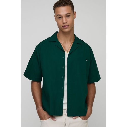 Tall - Chemise oversize en popeline - 2XL - Boohooman - Modalova