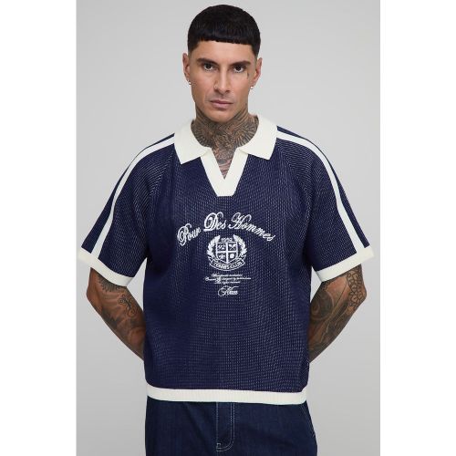 Tall - Chemise de sport brodée - 2XL - Boohooman - Modalova