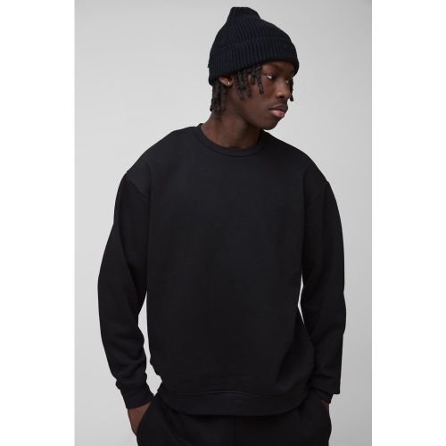 Sweat oversize basique à col ras du cou homme - S - Boohooman - Modalova