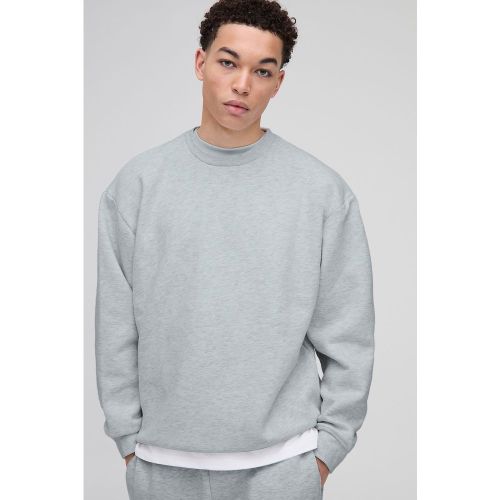 Sweat oversize basique à col ras du cou homme - S - Boohooman - Modalova