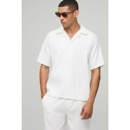 Chemise oversize à manches courtes - L - Boohooman - Modalova