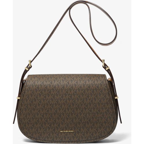 MK Besace Lydia de taille moyenne à logo Signature - Michael Kors - MICHAEL Michael Kors - Modalova