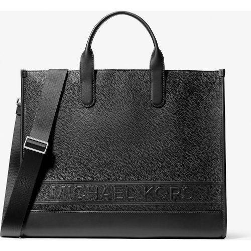 MK Cabas Hudson en cuir grainé - Michael Kors - Michael Kors Mens - Modalova