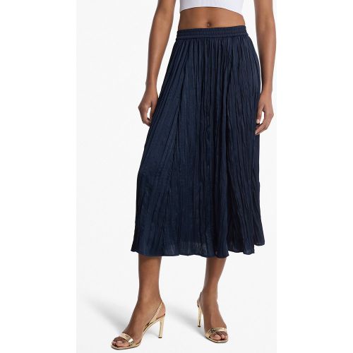 MK Jupe mi-longue en satin froissé - Michael Kors - MICHAEL Michael Kors - Modalova
