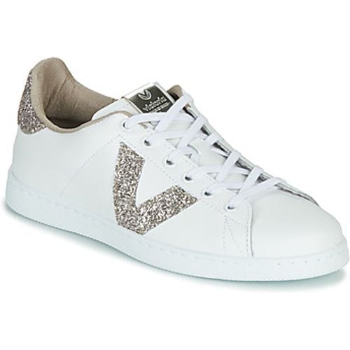 TENIS PIEL GLITTER women's Shoes (Trainers) in - Victoria - Modalova