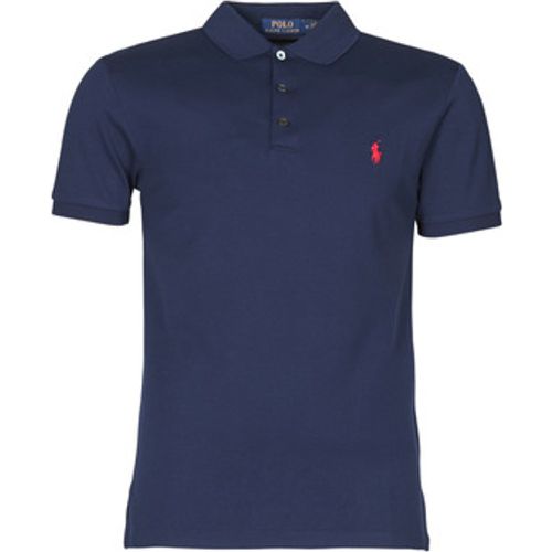 POLO CINTRE SLIM FIT EN COTON STRETCH MESH LOGO PONY PLAYER men's Polo shirt in - Polo Ralph Lauren - Modalova