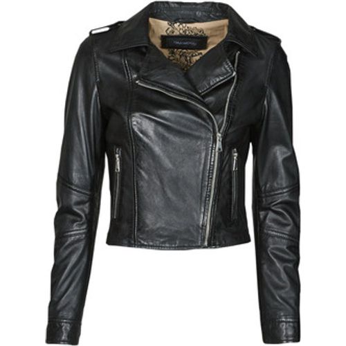 ALIZEE women's Leather jacket in - Oakwood - Modalova