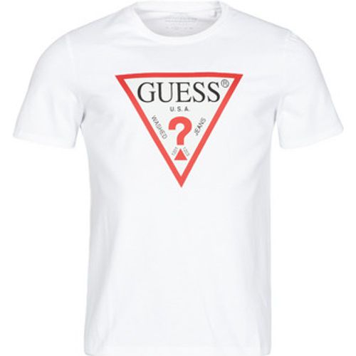 CN SS ORIGINAL LOGO TEE men's T shirt in - Guess - Modalova