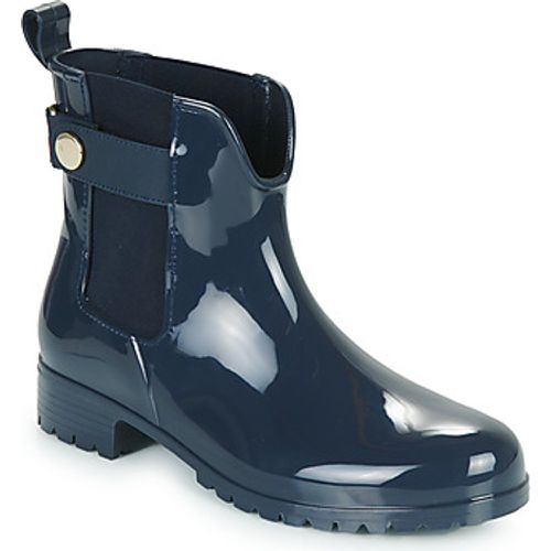 Ankle Rainboot With Metal Detail women's Wellington Boots in - Tommy Hilfiger - Modalova