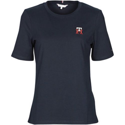 REG MONOGRAM EMB C-NK SS women's T shirt in - Tommy Hilfiger - Modalova