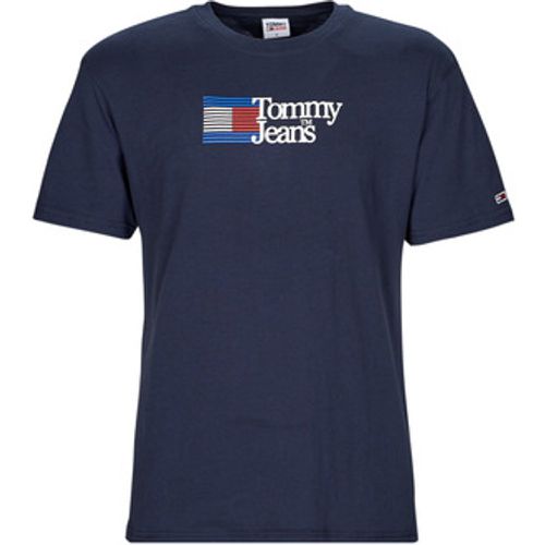 TJM CLSC RWB CHEST LOGO TEE men's T shirt in - Tommy Jeans - Modalova