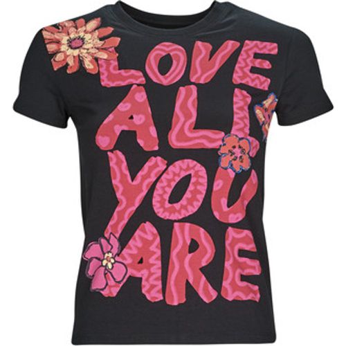 TS_LOVE ALL YOU ARE women's T shirt in - Desigual - Modalova