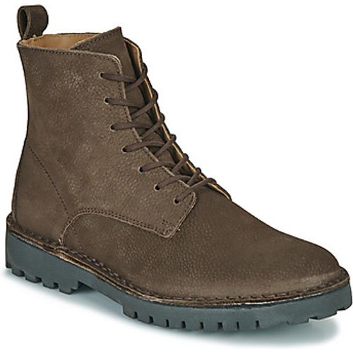 SLHRICKY NUBUCK LACE-UP BOOT B men's Mid Boots in - Selected - Modalova