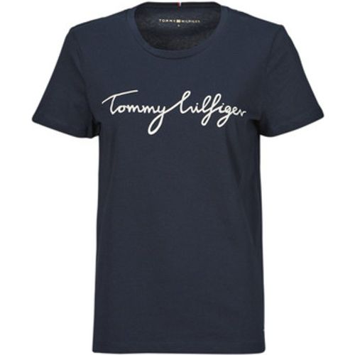 HERITAGE CREW NECK GRAPHIC TEE women's T shirt in - Tommy Hilfiger - Modalova