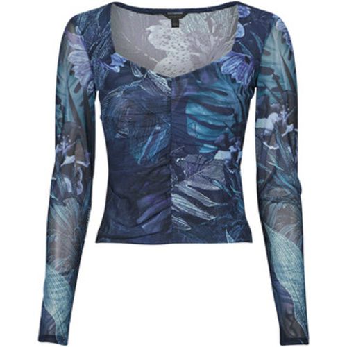 SHIRRED REYLA MESH women's Blouse in - Guess - Modalova