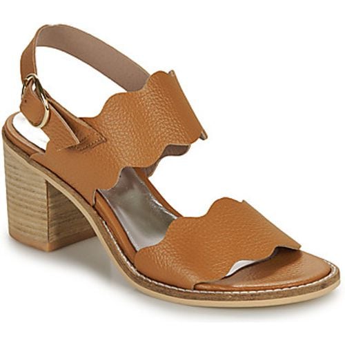 MY01-CUIR-FOULONNE-NATUREL women's Sandals in - Myma - Modalova