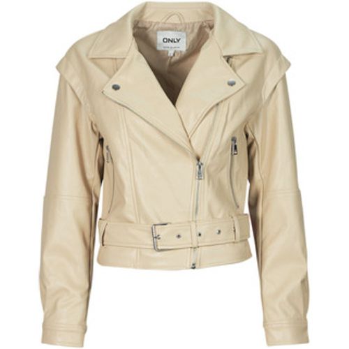 ONLRAVEN women's Leather jacket in - Only - Modalova