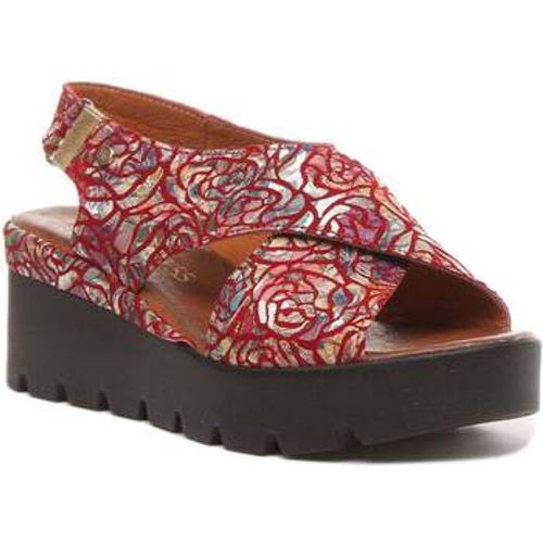 June Platform Cross Over Sandal women's Sandals in - Justinreess England - Modalova