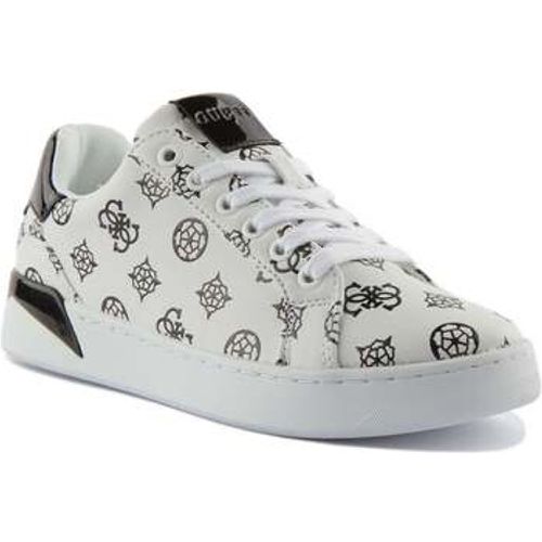 Fl7Rheele12 Rheaa 4G Peony Logo White Black women's Trainers in - Guess - Modalova