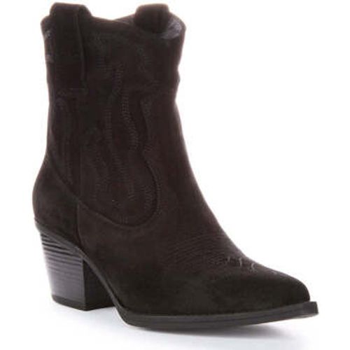 Justinreess Suede Boots Cuban Heel women's Boots in - Justinreess England - Modalova