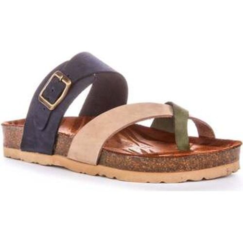 Justinreess Womens Leather Footbed Multi Colour Comfort Sandals women's Sandals in - Justinreess England - Modalova