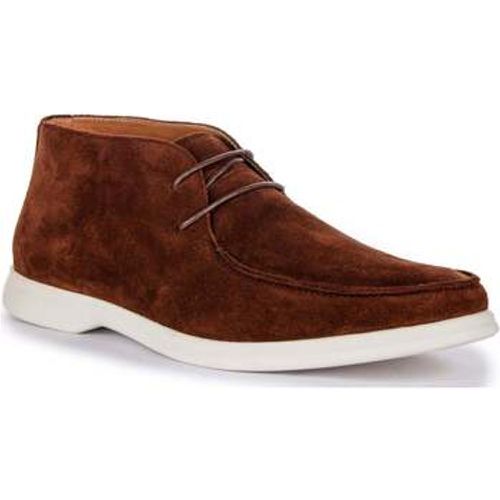 Justinreess Mens Lace Up Casual Suede Lace Up Boots men's Mid Boots in - Justinreess England - Modalova