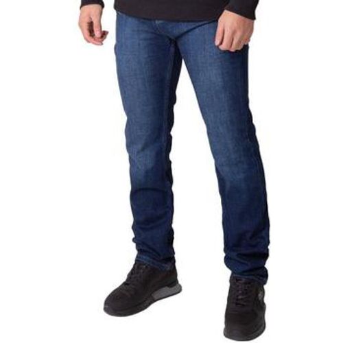 Regular Fit Plain Denim Jeans - Indigo men's in - Belvotti Milano - Modalova