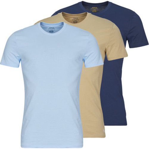 S/S CREW 3 PACK CREW UNDERSHIRT men's T shirt in - Polo Ralph Lauren - Modalova