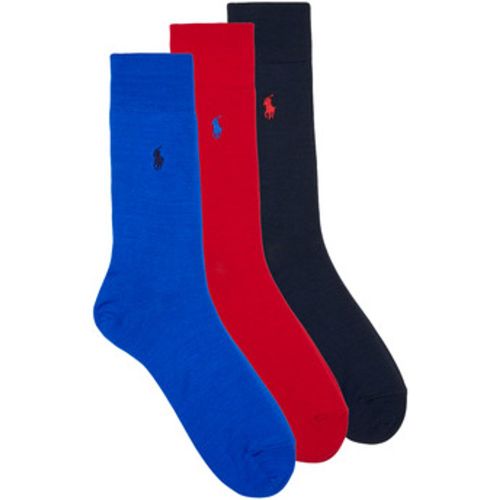 MERCERZD CTN CREW SOCK 3 PACK men's High socks in - Polo Ralph Lauren - Modalova